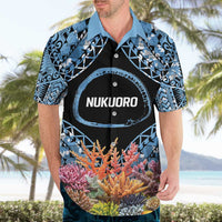 Personalised Nukuoro Micronesia Atoll Hawaiian Shirt with Pacific Coral Reef LT9 - Polynesian Pride