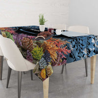 Personalised Nukuoro Micronesia Atoll Tablecloth with Pacific Coral Reef LT9 - Polynesian Pride