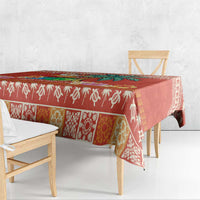 Hawaii Mele Kalikimaka Tablecloth Surfing Santa Funny Christmas LT9 - Polynesian Pride