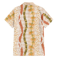 Hawaiian Ohia Lehua Lei Hawaiian Shirt Plaid Palaka Ahiehie Pattern LT9 - Polynesian Pride