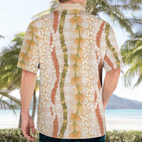 Hawaiian Ohia Lehua Lei Hawaiian Shirt Plaid Palaka Ahiehie Pattern LT9 - Polynesian Pride