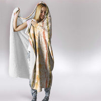 Hawaiian Ohia Lehua Lei Hooded Blanket Plaid Palaka Ahiehie Pattern LT9 - Polynesian Pride