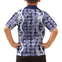 Hawaiian Ohia Lehua Lei Hawaiian Shirt Plaid Palaka Uliuli hohonu Pattern LT9 - Polynesian Pride