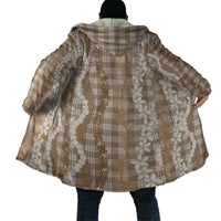 Hawaiian Ohia Lehua Lei Cloak Plaid Palaka Kalaihaahaa Pattern - Polynesian Pride