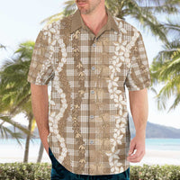 Hawaiian Ohia Lehua Lei Hawaiian Shirt Plaid Palaka Kalaihaahaa Pattern LT9 - Polynesian Pride