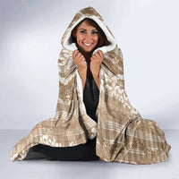 Hawaiian Ohia Lehua Lei Hooded Blanket Plaid Palaka Kalaihaahaa Pattern LT9 - Polynesian Pride