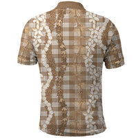 Hawaiian Ohia Lehua Lei Polo Shirt Plaid Palaka Kalaihaahaa Pattern - Polynesian Pride