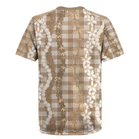 Hawaiian Ohia Lehua Lei Rugby Jersey Plaid Palaka Kalaihaahaa Pattern - Polynesian Pride
