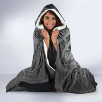 Aotearoa Maori Hei Tiki Hooded Blanket Kiwikiwi Kowhaiwhai Puhoro Motif LT9 - Polynesian Pride
