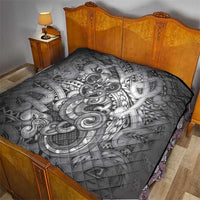 Aotearoa Maori Hei Tiki Quilt Kiwikiwi Kowhaiwhai Puhoro Motif LT9 - Polynesian Pride