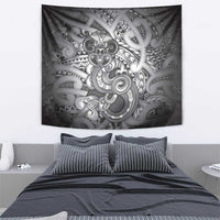 Aotearoa Maori Hei Tiki Tapestry Kiwikiwi Kowhaiwhai Puhoro Motif LT9 - Polynesian Pride