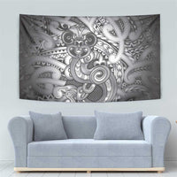 Aotearoa Maori Hei Tiki Tapestry Kiwikiwi Kowhaiwhai Puhoro Motif LT9 - Polynesian Pride