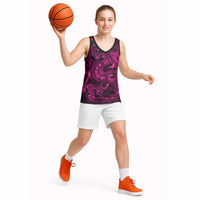 Aotearoa Maori Hei Tiki Basketball Jersey Mawhero Kowhaiwhai Puhoro Motif