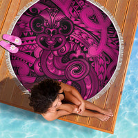 Aotearoa Maori Hei Tiki Beach Blanket Mawhero Kowhaiwhai Puhoro Motif LT9 - Polynesian Pride