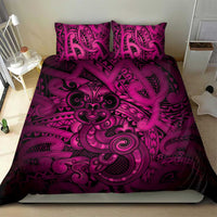 Aotearoa Maori Hei Tiki Bedding Set Mawhero Kowhaiwhai Puhoro Motif LT9 - Polynesian Pride