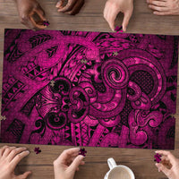 Aotearoa Maori Hei Tiki Puzzle Mawhero Kowhaiwhai Puhoro Motif LT9 - Polynesian Pride