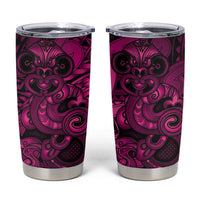 Aotearoa Maori Hei Tiki Tumbler Cup Mawhero Kowhaiwhai Puhoro Motif