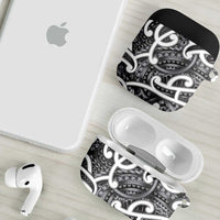 Aotearoa Maori Kowhaiwhai AirPods Case Kiwikiwi Puhoro and Patiki LT9 - Polynesian Pride