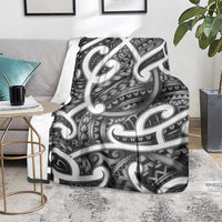 Aotearoa Maori Kowhaiwhai Blanket Kiwikiwi Puhoro and Patiki LT9 - Polynesian Pride