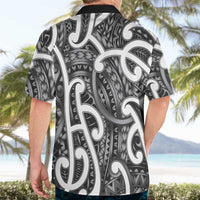 Aotearoa Maori Kowhaiwhai Hawaiian Shirt Kiwikiwi Puhoro and Patiki LT9 - Polynesian Pride