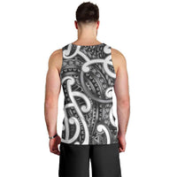 Aotearoa Maori Kowhaiwhai Men Tank Top Kiwikiwi Puhoro and Patiki LT9 - Polynesian Pride