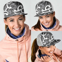 Aotearoa Maori Kowhaiwhai Mesh Trucker Cap Kiwikiwi Puhoro and Patiki LT9 - Polynesian Pride