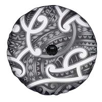 Aotearoa Maori Kowhaiwhai Spare Tire Cover Kiwikiwi Puhoro and Patiki LT9 - Polynesian Pride