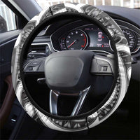 Aotearoa Maori Kowhaiwhai Steering Wheel Cover Kiwikiwi Puhoro and Patiki LT9 - Polynesian Pride