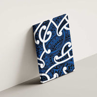 Aotearoa Maori Kowhaiwhai Canvas Wall Art Kikorangi Puhoro and Patiki LT9 - Polynesian Pride