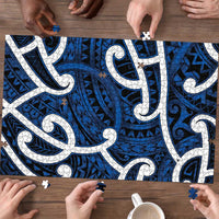 Aotearoa Maori Kowhaiwhai Puzzle Kikorangi Puhoro and Patiki LT9 - Polynesian Pride