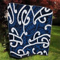Aotearoa Maori Kowhaiwhai Quilt Kikorangi Puhoro and Patiki LT9 - Polynesian Pride