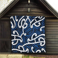 Aotearoa Maori Kowhaiwhai Quilt Kikorangi Puhoro and Patiki LT9 - Polynesian Pride