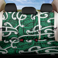 Aotearoa Maori Kowhaiwhai Back Car Seat Cover Kakariki Puhoro and Patiki LT9 One Size Green - Polynesian Pride