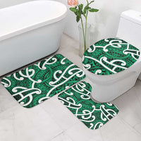 Aotearoa Maori Kowhaiwhai Bathroom Set Kakariki Puhoro and Patiki LT9 - Polynesian Pride