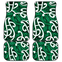 Aotearoa Maori Kowhaiwhai Car Mats Kakariki Puhoro and Patiki