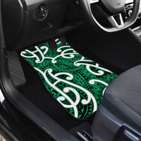Aotearoa Maori Kowhaiwhai Car Mats Kakariki Puhoro and Patiki