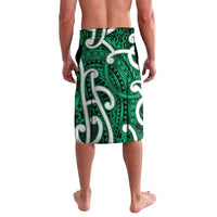 Aotearoa Maori Kowhaiwhai Lavalava Kakariki Puhoro and Patiki LT9 - Polynesian Pride