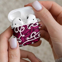 Aotearoa Maori Kowhaiwhai AirPods Case Mawhero Puhoro and Patiki LT9 - Polynesian Pride
