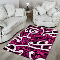 Aotearoa Maori Kowhaiwhai Area Rug Mawhero Puhoro and Patiki LT9 - Polynesian Pride
