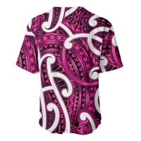 Aotearoa Maori Kowhaiwhai Baseball Jersey Mawhero Puhoro and Patiki LT9 - Polynesian Pride