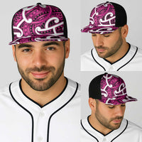 Aotearoa Maori Kowhaiwhai Baseball Net Cap Mawhero Puhoro and Patiki LT9 - Polynesian Pride