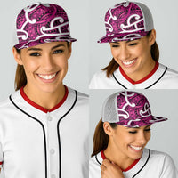 Aotearoa Maori Kowhaiwhai Baseball Net Cap Mawhero Puhoro and Patiki LT9 - Polynesian Pride