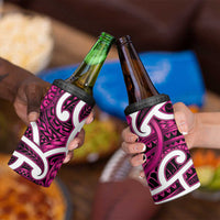 Aotearoa Maori Kowhaiwhai 4 in 1 Can Cooler Tumbler Mawhero Puhoro and Patiki