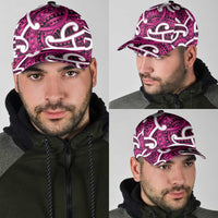 Aotearoa Maori Kowhaiwhai Classic Cap Mawhero Puhoro and Patiki LT9 - Polynesian Pride