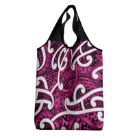 Aotearoa Maori Kowhaiwhai Grocery Bag Mawhero Puhoro and Patiki LT9 - Polynesian Pride