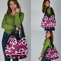 Aotearoa Maori Kowhaiwhai Grocery Bag Mawhero Puhoro and Patiki LT9 - Polynesian Pride