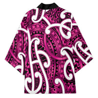 Aotearoa Maori Kowhaiwhai Kimono Mawhero Puhoro and Patiki LT9 - Polynesian Pride