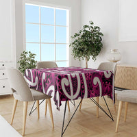 Aotearoa Maori Kowhaiwhai Tablecloth Mawhero Puhoro and Patiki LT9 - Polynesian Pride