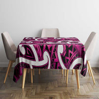 Aotearoa Maori Kowhaiwhai Tablecloth Mawhero Puhoro and Patiki LT9 - Polynesian Pride