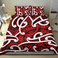 Aotearoa Maori Kowhaiwhai Bedding Set Whero Puhoro and Patiki LT9 - Polynesian Pride